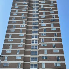 FIEGER Louvre Windows at Chartwell Court tower block