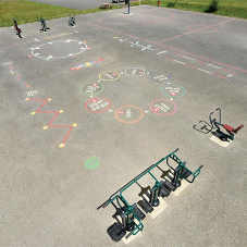 Sunshine Gym work on Hextable Park sport and fitness facilities