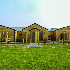 Cubicle Centre's popular Cairngorm range was chosen for Pillaton Hall Farm