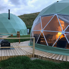 Luxury Geodesic Domes become even more luxurious thanks to Gripsure