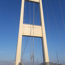 Stannah renovates a 136m high Severn Bridge maintenance lift