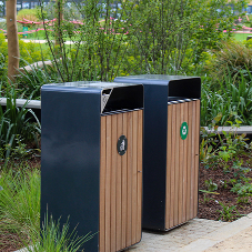 Artform Urban Furniture provide recycling units to Elephant Park