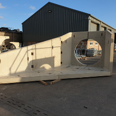 Bespoke Angled Headwall from Althon