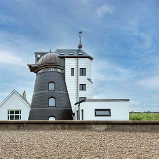 Unique refurb with CUPA PIZARRAS slates gives UK windmill ultimate coastal weather protection