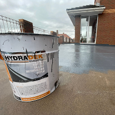 Wykamol help seal leaking podium deck on the Wirral