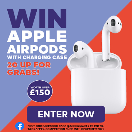Win a Pair of Apple AirPods with Brewers Decorator Centres!