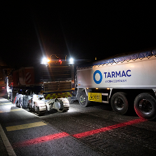 Tarmac Asphalt extend the life of Asphalt overlays on Norfolk A-Road