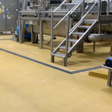 Crisp New Flooring for Snack Food Manufacturer