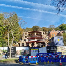 Wykamol waterproofs a 5-storey apartment block built into a hillside in Southeast London