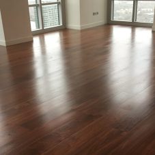 The Solid Wood Flooring Company’s American Walnut for Canary Wharf fit out