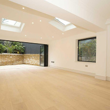 Selection of Solid Wood Flooring Company floors for Berkeley Homes Development