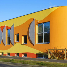 Sto’s external wall insulation system and high-performance facade paint help bring new innovation studio to life