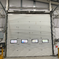 EFAFLEX SST-S Premium Spiral Insulated Doors Used at Brushtec
