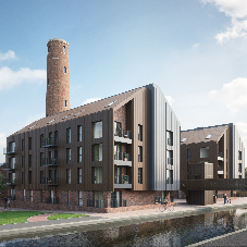 Spectus Elite 70 Flush Tilt and Turn Windows Specified for The Shot Tower Housing Development