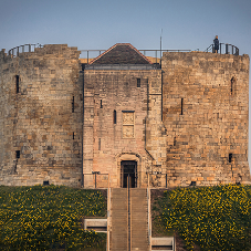 Non-Slip Timber Decking Used To Construct Roof Deck At Historic Clifford’s Tower In York