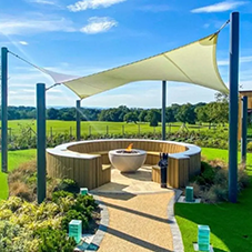 Carden Park Hotel in Cheshire Cover Outdoor Seating Area