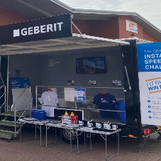 Geberit On Tour hits the road with the Installer Speed Challenge