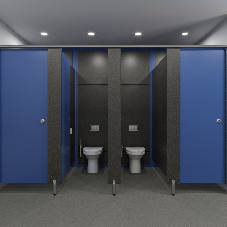 Dunhams Launch Low Budget Contender Toilet Cubicle Range