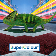 Brighten your world with SuperColour coloured asphalts