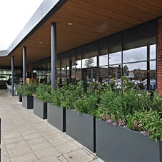 Dulux Trade creates contemporary paint finish at Waitrose Evesham