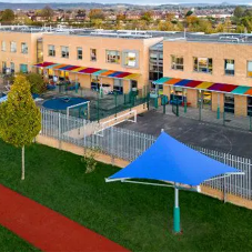 Beverley School in North Yorkshire Installs a Set of Play Canopies