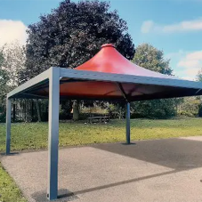 Archbishop Holgate’s School in York Add Stylish Fabric Canopies