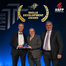 ASFP wins TAF Skills Development award