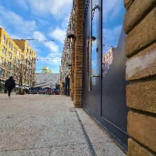 Channel drains for Canada Water office