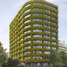 Euroform’s Versaroc® MPA1 Panel is part of Europe’s largest living wall