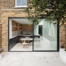 Fixed rooflights to maximise loft space in London apartment