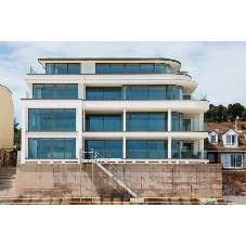 Modern Coastal Architecture created using Technal