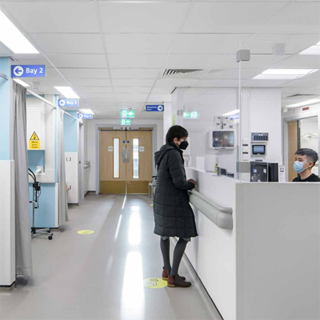 Wall Protection & Flooring at Whitby Hospital