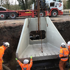 Bitumen Waterproofing on Headwalls