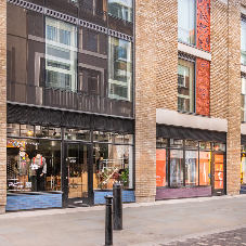 Clement steel door screens chosen for famous market street in Soho Conservation Area