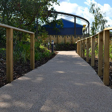 Resin Bound Paving for the Hotel, Leisure and Sport Industry