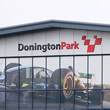 Major resurfacing works at Donington Park race track