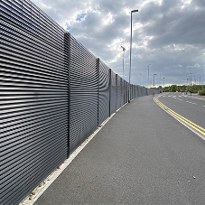 New Fencing at Elland Road, home of Leeds United Football Club