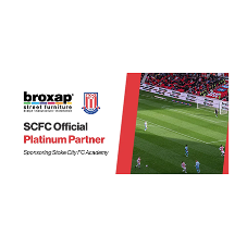Broxap named headline sponsor of Stoke City FC Academy