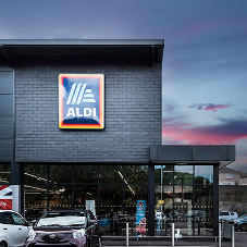 Aldi Enhances Trademark Grey With A Natural Slate Solution