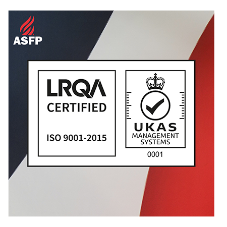 ASFP has achieved ISO 9001 Certification