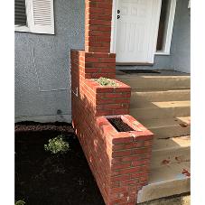 Paint Removal from Brick Home