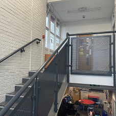 Neaco perforated balustrade continues to be a popular school specification