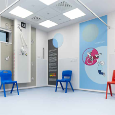 Gradus wall cladding provides hygiene and inspiration at new children’s hospital