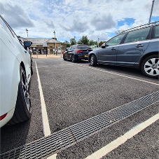 Alton Station - Parking Drainage