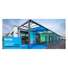 Canopies and shelters for modular building design