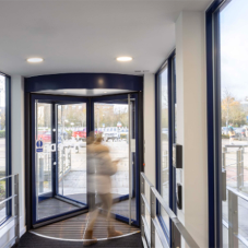 Providing a secure and reliable office entrance