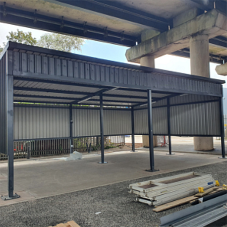 Broxap's Newcastle Monopitch Shelter Installed at National Highways Depot
