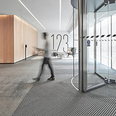 Unassuming Perfection With Modern Aesthetic Entrance Matting At 123 Hub Victoria