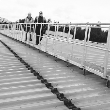 Ascent™ Aluminium Walkways provides safe roof access at Bolton's Asda Superstore