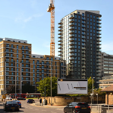 RJ Facades Helps Transform Britannia Music Building with EVT Bracket and Rail System